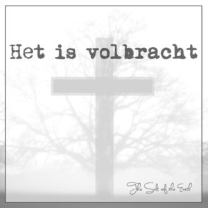 Het is volbracht