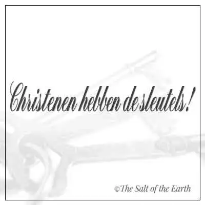 artikel titel tekst christenen hebben de sleutels