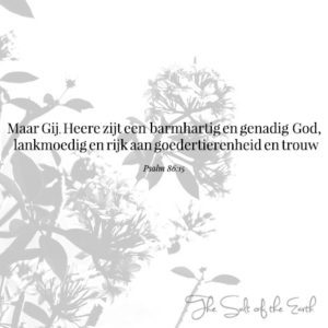 God is lankmoedig