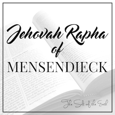 jehovah rapha of mensendieck