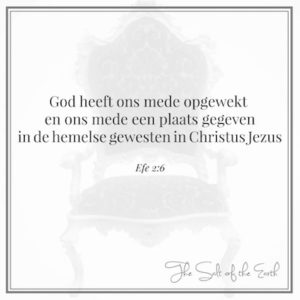 Mede opgewekt en plaats in Christus Jezus