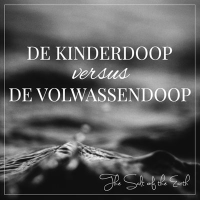 Kinderdoop en volwassendoop