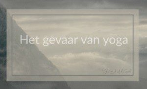 Het gevaar van yoga