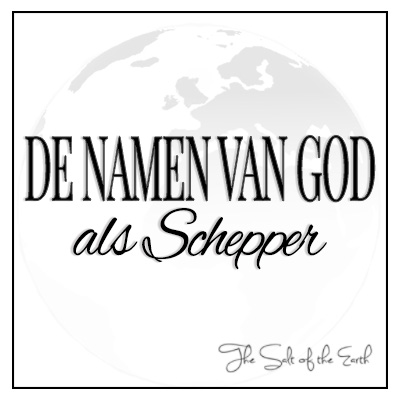 De namen van God als Schepper