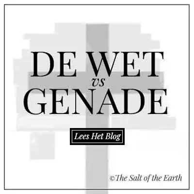 Artikel titel tekst de wet versus genade