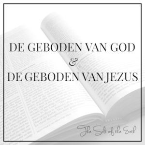 Geboden van God en geboden van Jezus