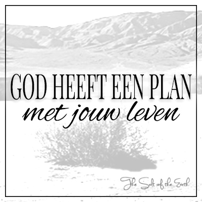 God heeft een plan met jouw leven