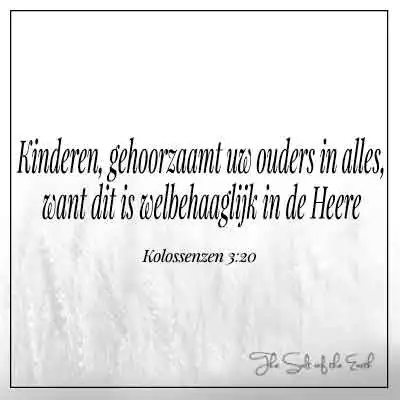 bijbelvers kolossenzen 3-20 kinderen gehoorzaamt uw ouders in alles want dit is welbehagelijk in de Heere