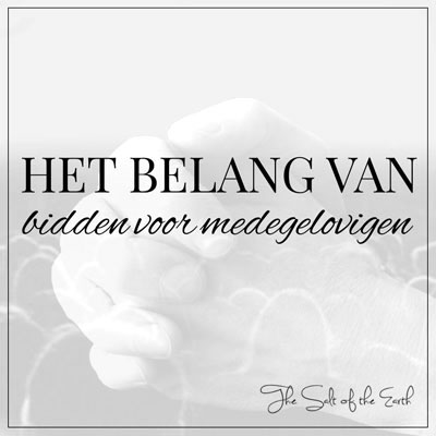 Het belang van bidden voor medegelovigen