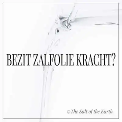 Blog titel tekst bezit zalfolie kracht