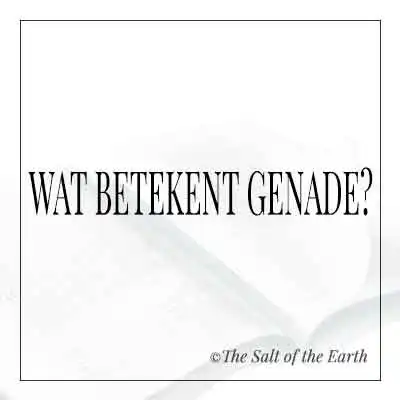 artikel titel tekst wat betekent genade