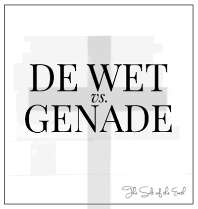 De wet vs de genade