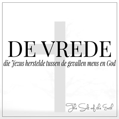 De vrede die Jezus herstelde tussen de gevallen mens en God