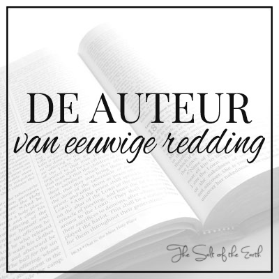 titel Auteur van eeuwige redding