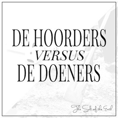 titel Hoorders versus doeners gelijkenis wijze en dwaze bouwer