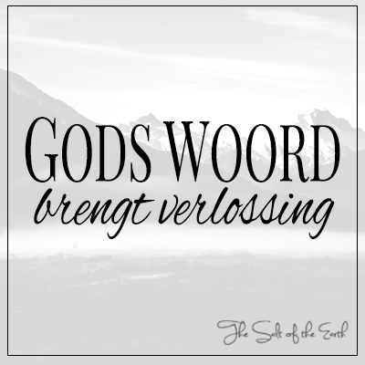 titel Gods Woord brengt verlossing