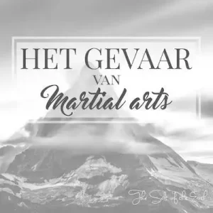 Blog titel het gevaar van martial arts