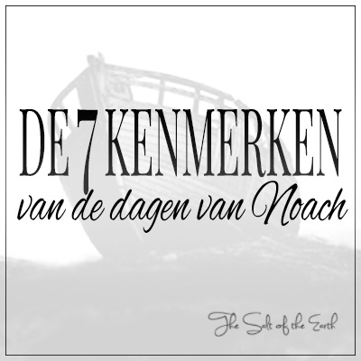 Kenmerken dagen van Noach