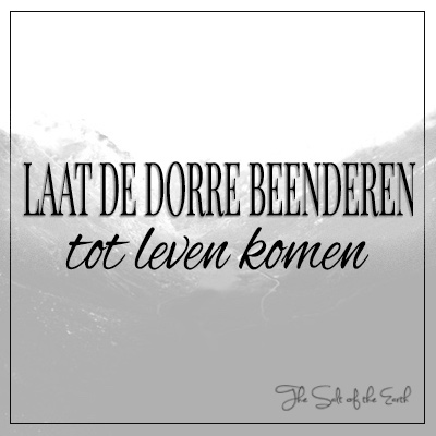 dorre beenderen tot leven komen