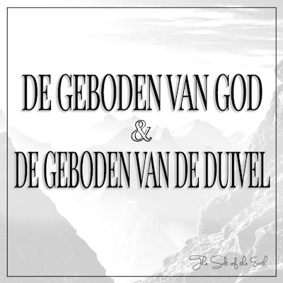 Geboden van God en geboden van de duivel