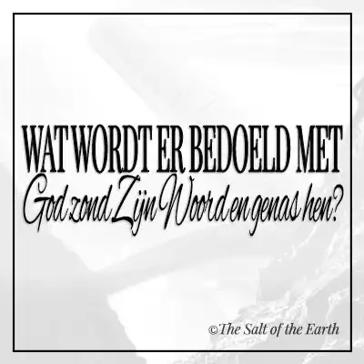 Artikel titel tekst God zond zijn woord en genas hen