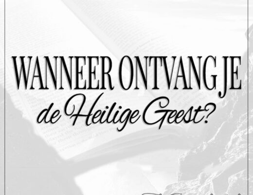 Wanneer ontvang je de Heilige Geest?