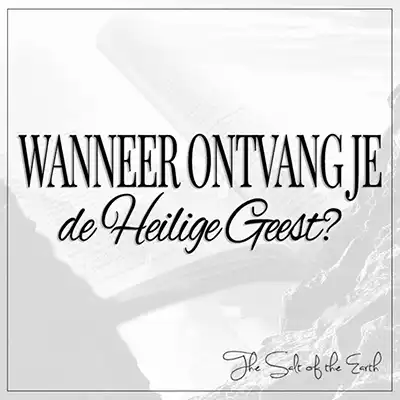 artikel titel wanneer ontvang je de Heilige Geest