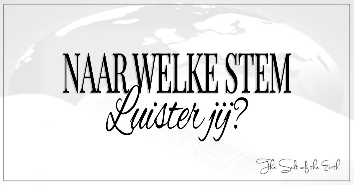 Naar welke stem luister jij?