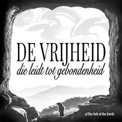 Blog titel text de vrijheid die leidt tot gebondenheid