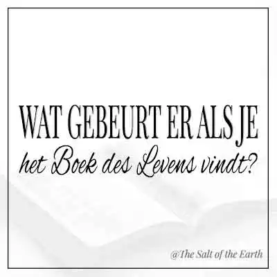 Artikel titel tekst wat gebeurt er als je het boek des levens vindt
