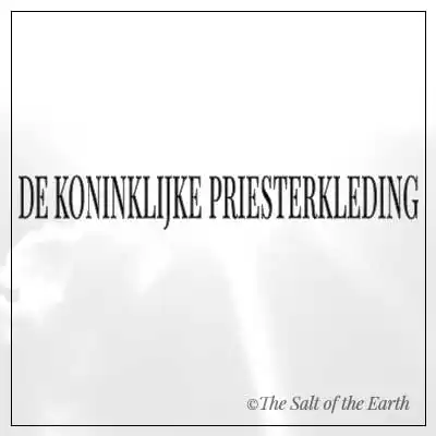 Artikel titel de koninklijke priesterkleding