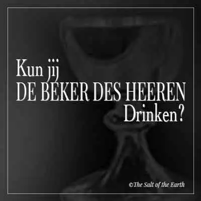 Artikel titel tekst kun jij de beker des Heeren drinken